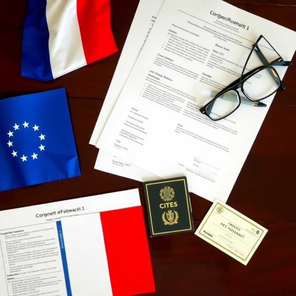 Documents administratifs CITES pour la détention de reptiles