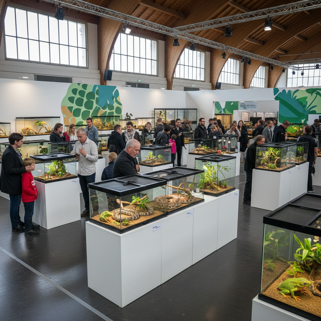 Stand reptiles et NAC au Paris Animal Show 2026 Porte de Versailles
